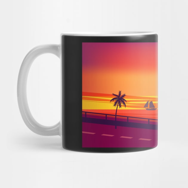 summer at the beach by KyrgyzstanShop